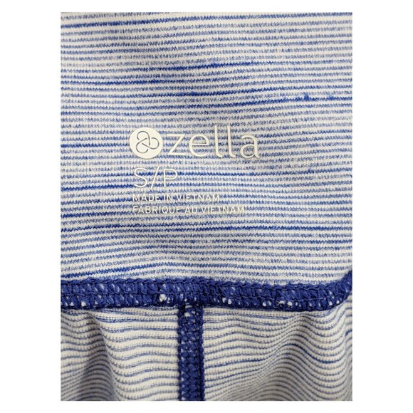 Zella Gemini High Rise Crop Leggings Mesh Panel - Picture 8 of 8